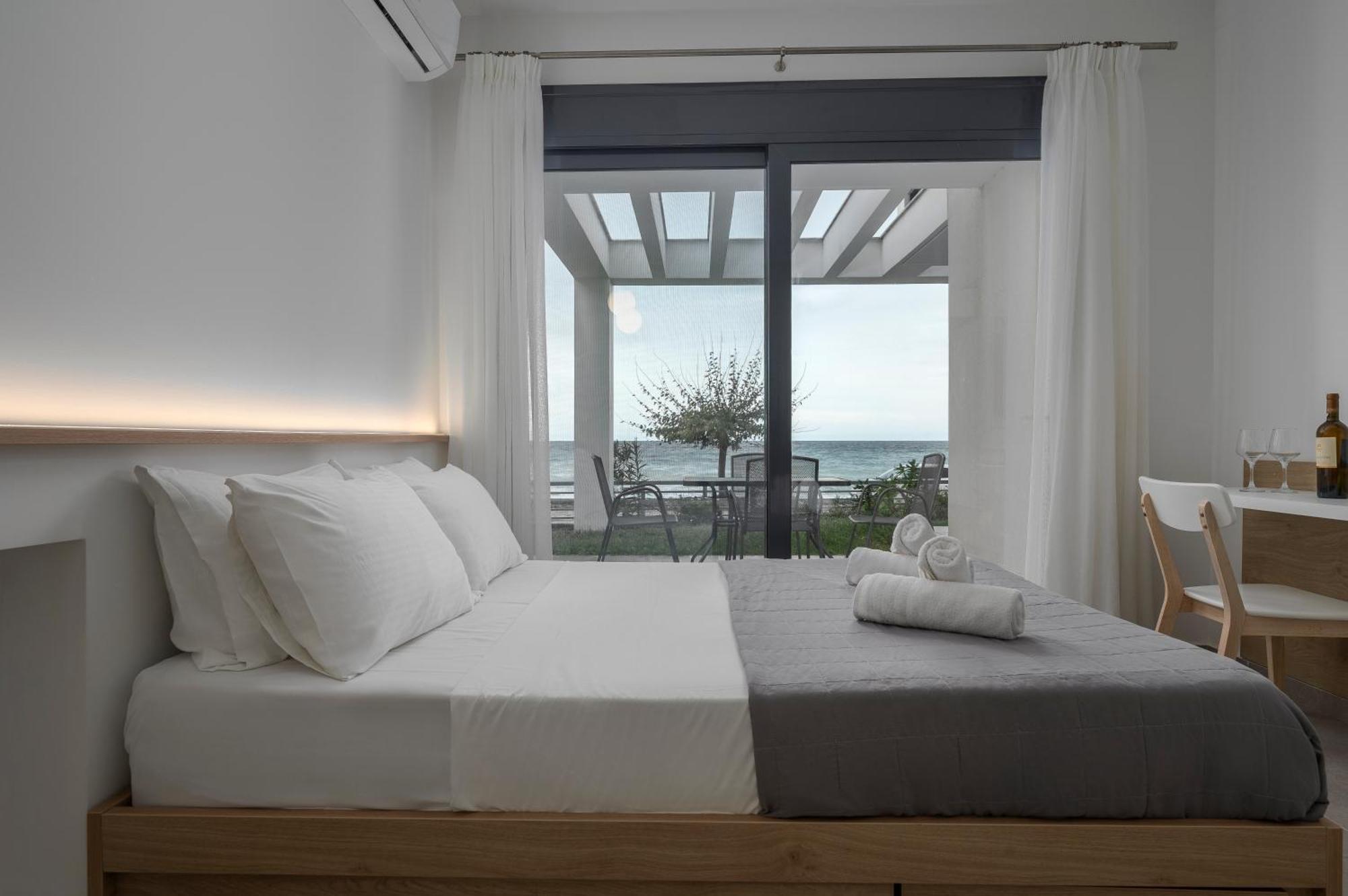 Cavo Blue Coastal Living Leilighet Polýkhrono Eksteriør bilde